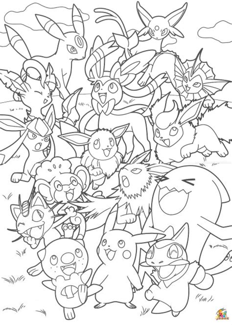 pokemon coloring pages free printable|3000+ FREE Pokemon Coloring Pages